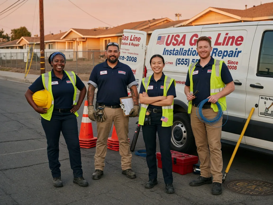 Gas Line Installation company in Lebanon, SD